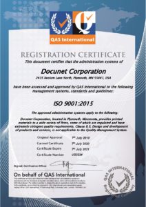 ISO Quality Certification 2021
